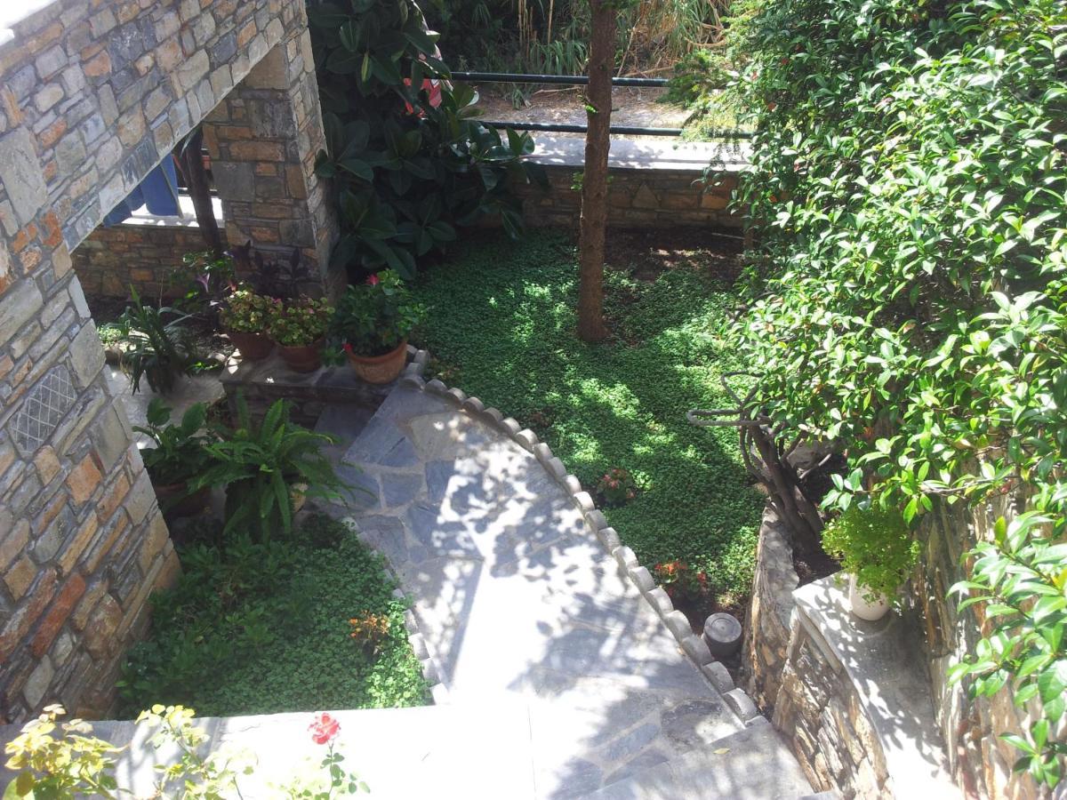 Beach Front House With View Marathos  Ngoại thất bức ảnh