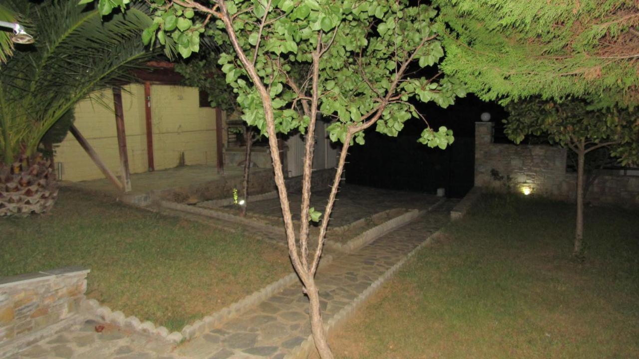 Beach Front House With View Marathos  Ngoại thất bức ảnh
